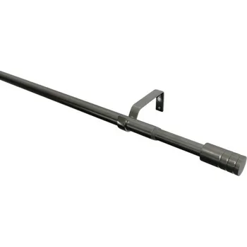 Garnýž Teleskopická garnýž sada válec kovová Ø 16/19 mm 190-340 cm