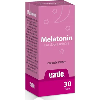 Přípravek na podporu paměti a spánku Virde Melatonin 30 tbl.