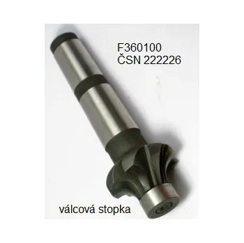 Fréza Fréza čtvrtkruhová vydutá, válcová stopka - R1, HSS, ČSN 222226 - F360100 (ZPS FN, fréza na rádiusy)