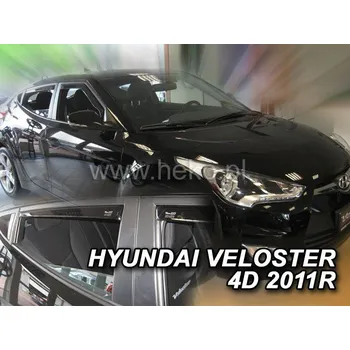 Plexi ofuk oken Ofuky oken Hyundai Veloster 4dveř 11- před.+zadní Heko