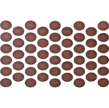 krytka na šroub Krytka samolepící jasan, 50ks