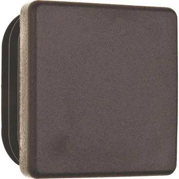 Zátka čtvercová 50 černá, 15ks