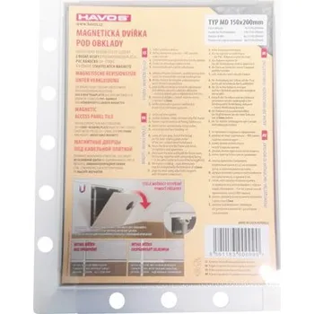 Revizní dvířka Dvířka magnetická pod obklad 20x20 cm