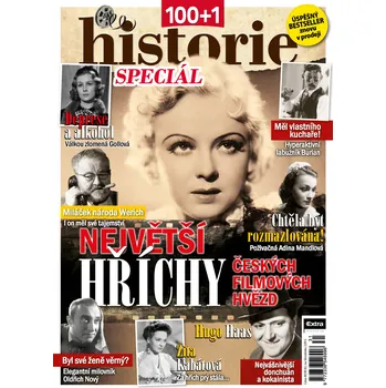 Časopis 100+1 historie speciál - Největší hříchy českých filmových hvězd (č. 31)