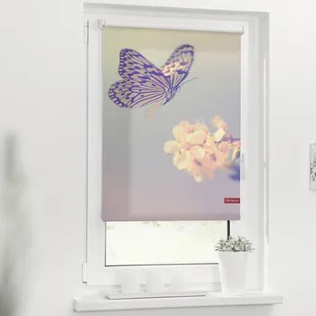 Roleta Roleta propouštějící denní světlo 90x150 cm Motýl