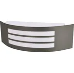 Venkovní nástěnné svítidlo TUX IP44 E27 15 W šedé