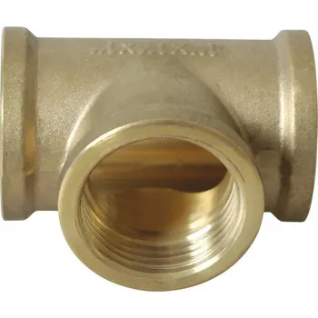 Instalatérský materiál T-kus 3xvnitřní závit 1"x1"x1" mosaz