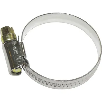 Spona se šnekovitým závitem 32-50 mm, chrom, ocel