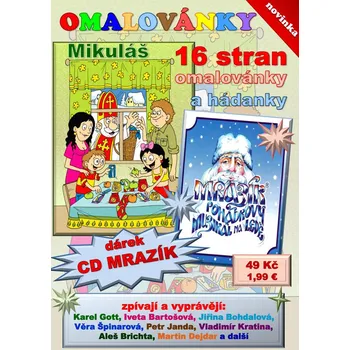 Česká hudba Omalovánky: Mikuláš + CD Mrazík (2008)