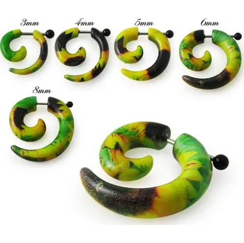 Piercing Piercingate Falešný piercing PFA00038 - Variantní rozměr: Průměr placky: 6 mm