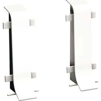 soklová lišta Spojky 2ks ke kanálkové liště, KSL50 , bílé, 50 mm