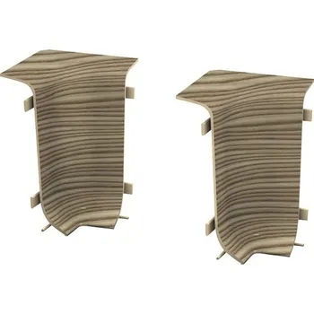 soklová lišta Kouty ke kanálkové liště, KSL50, kanadský smrk , 50 mm, 2ks