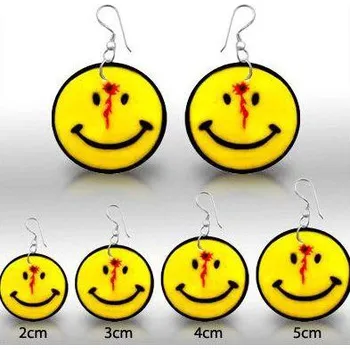 Piercing Piercingate Náušnice - smajlík NAU00632 - Variantní rozměr: Průměr náušnic: 30 mm