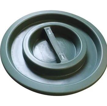 Odpadkový koš Víko na kontejner 75 l zelené