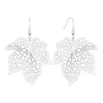 Piercing Piercingate Náušnice ocelové - lístky NAU00595