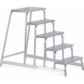 Schůdek Schůdky ZARGES s plošinou, 5 stupňů
