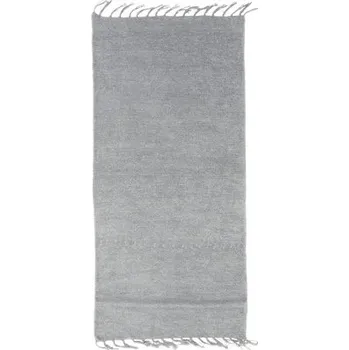 Koberec Kusový koberec, tkaný Chenille šedý 90x160 cm