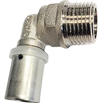 Fitinka AL-PEX koleno vnější M1/2"x16 lisovací