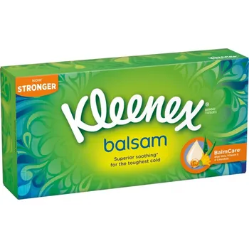 Papírový kapesník Kleenex Balsam Box papírové kapesníky 72 ks