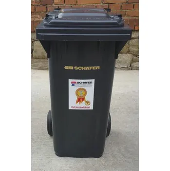 Popelnice Popelnice 120 l plastová antracit