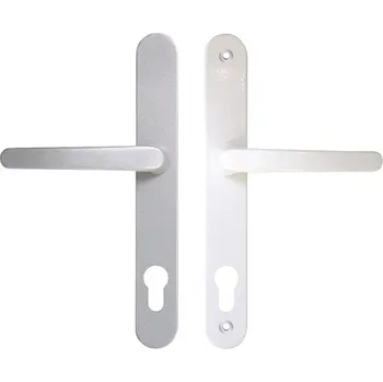 Dveřní kování Štítové dveřní kování Boston 92 mm KL/KL bílá/stříbrná