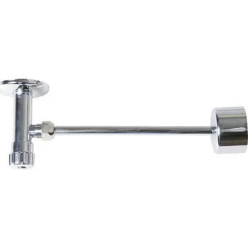 Napouštěcí ventil 1/2" pro urinál s růžicí, trubka Cu, ø 10 mm, chrom