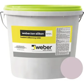 Fasádní barva Fasádní nátěr WEBER.TON silikon 25 kg FI3C fialová