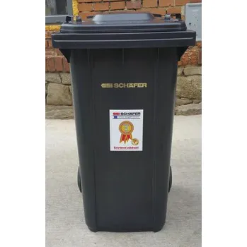 Popelnice Popelnice 240 l plastová antracit