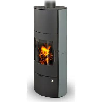 Krbová kamna kamna ROMOTOP EVORA H keramika silver 54505