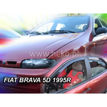 Plexi ofuk oken Ofuky oken Fiat Brava 5dveř 95- před.+zadní Heko