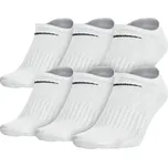 NIKE Ctn Non-Cushion No Show 6 pack bílé