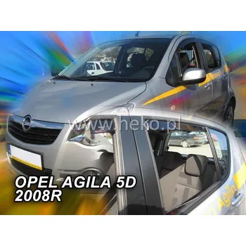 Plexi ofuk oken Ofuky oken Opel Agila 5dveř 08- před.+zadní Heko