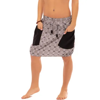 Dámská sukně Bumginy Bumginy Stylová bavlněná sukně s kapsami - S