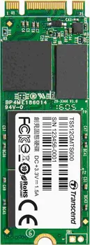 SSD disk Transcend MTS600 512 GB (TS512GMTS600)