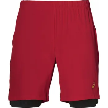 Běžecké oblečení Asics 2-N-1 7In Short červené