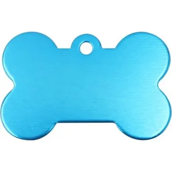 psí známka Gravon Známka pro psa bledě modrá kost + možnost rytí