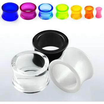 Piercing Piercingate Tunel do ucha PTP00196 - Barva/Motiv: Světle modrá, Průměr Tunely, plugy, roztahováky: 4 mm