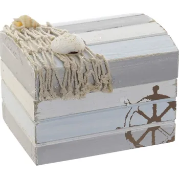 Dárková krabička Truhlička "SEASCAPE" 9x7,5x7.5cm