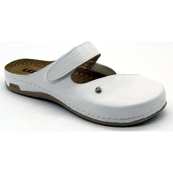 Dámská zdravotní obuv Leons Ortho dámské zdravotní pantofle Barva: Bílá, Velikost: 37