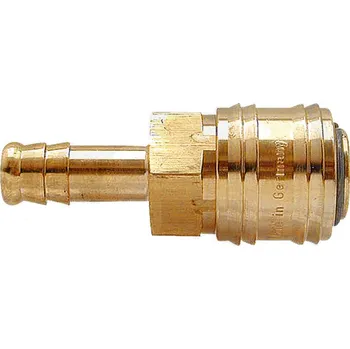 Kompresor Mosazná rychlospojka 10 mm - 3/8" s hadicovým přípojem pro pneumatické nářadí