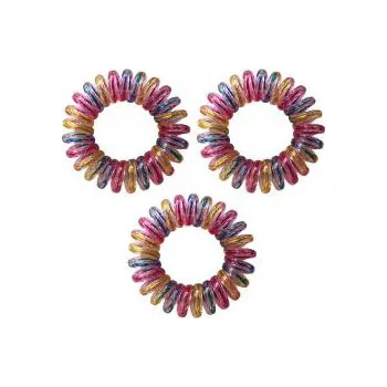 Spirálové gumičky do vlasů duhové
