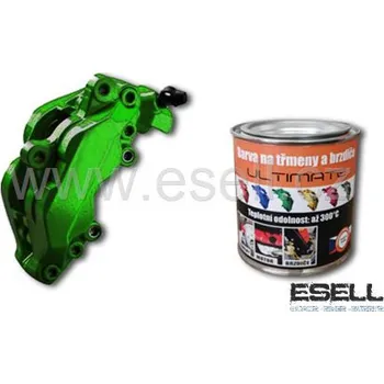 Autolak Barva na brzdy a motor kelímek 250 ml - tm. zelená