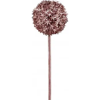 umělá květina Česnek květ s glitry 3018513-02