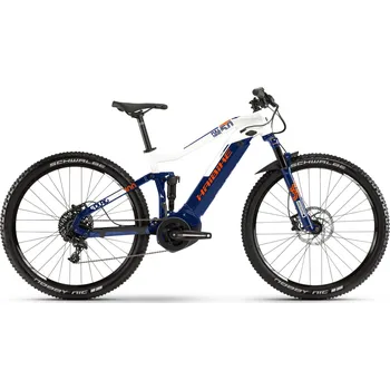 Elektrokolo Haibike Sduro Fullnine 5.0 500 Wh 29" bílé/modré 2019