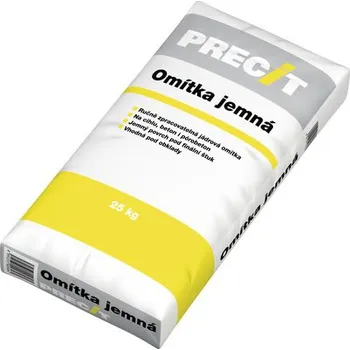 Omítka Jádrová omítka PRECIT univerzální jemná balení 25 kg šedá