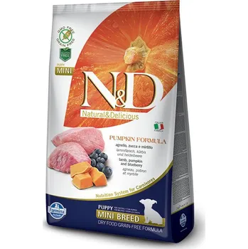 Krmivo pro psa N&D Grain Free Pumpkin Dog Puppy Mini Lamb/Blueberry