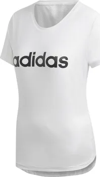 Dámské tričko Adidas W D2M Lo Tee bílé
