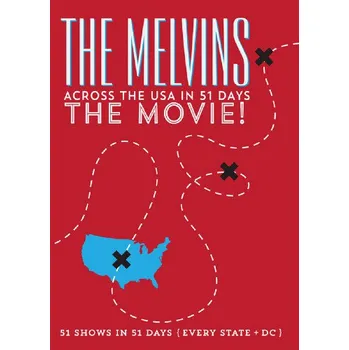 Zahraniční hudba Melvins - Across the USA in 51 Days: The Movie (DVD, IPC175)