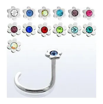 Piercing Piercingate Piercing do nosu PNO00163 - Barva/Motiv: Duhová