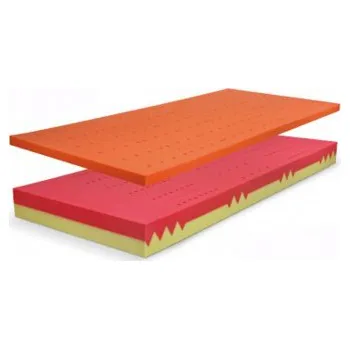 Matrace BLOK DUO + Visco Hard - DPV, matrace z antibakteriální pěny, AKCE DOPRAVA ZDARMA Tencel, 85 x 195 cm ATYPICKÝ ROZMĚR